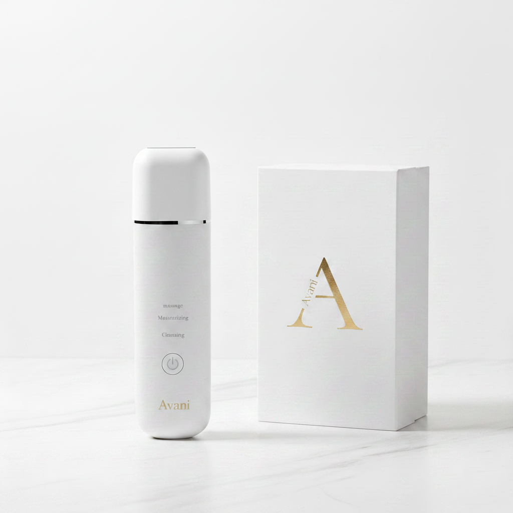 Avani Ultrasonic Skin Scrubber facial device product shot
